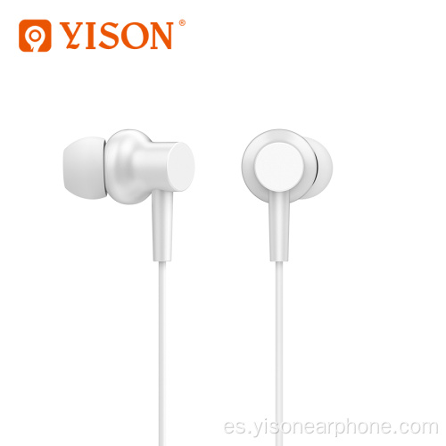 YISON Nuevo auricular con cable Manos libres con bajo